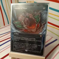 Amulet of Vigor (Borderless) Commander: the Lost Caverns of Ixalan Regular - Image 1