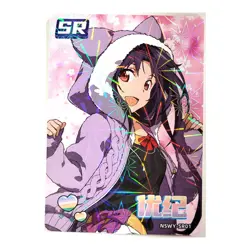 Goddess Story Rainbow Edition NSWY Waifu Card SR 001 - Sword Art Online Yuuki - Image 1