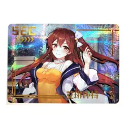 Goddess Story Rainbow Edition NSWY Waifu Card SEC 008 - Girl Cafe Gun Irene - Image 1