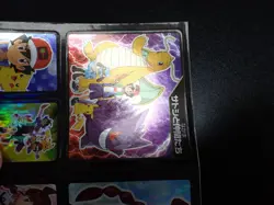 Pokemon Card Carddass Coris Promo Holo Sticker Gengar Dragonite etc PLAY - Image 2