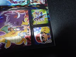 Pokemon Card Carddass Coris Promo Holo Sticker Gengar Dragonite etc PLAY - Image 3