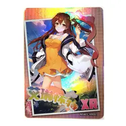 Goddess Story Rainbow Edition NSWY Waifu Card XR 007 - Girl Cafe Gun Irene - Image 1