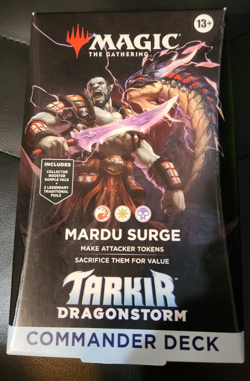 MTG: Tarkir: Dragonstorm Commander Precon Deck - Mardu Surge - NEW - Image 1