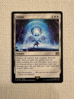 Ultima R0038 Final Fantasy MTG Magic the Gathering NM - Image 1