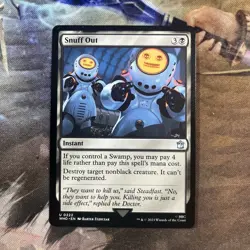 MTG / Snuff Out / Dr Who / Nm & Never Played - Image 1