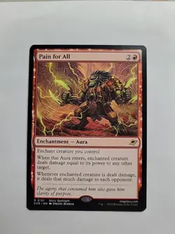 MTG - Pain for All _ Edge of Eternities Regular Rare #0151 - Image 1