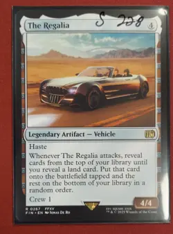 The Regalia R0267 Final Fantasy MTG Magic the Gathering NM - Image 1