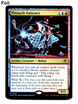 Pinnacle Emissary (FOIL) - Edge of Eternities - MTG *Ships Now* 💧🔥 - Image 1