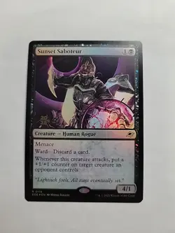MTG - Sunset Saboteur _ Edge of Eternities Foil Promo #0116 - Image 1