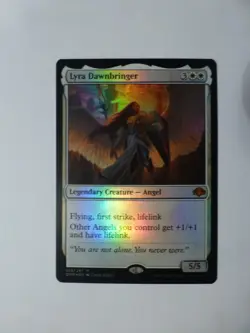 MtG Dominaria Remastered Lyra Dawnbringer FOIL 013 NM $0.75 Flat Ship VCT123834 - Image 1