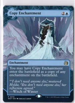 Copy Enchantment NM/M* ENCHANTING TALES Wilds Of Eldraine 0016 mtg -UnltdCards - Image 1
