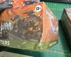 2x MTG Brothers War Draft Booster Box Sealed, English Edition IMPERFECT Box - Image 3