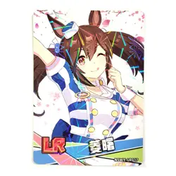 Goddess Story Rainbow Edition NSWY Waifu Card LR 017 - Uma Musume Hishi - Image 1