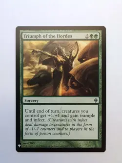 MTG Triumph Of The Hordes (LIST) The List Reprints Regular Uncommon 123/175 - Image 1
