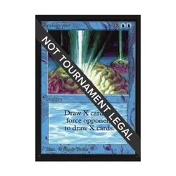 WOTC MtG International Ed. Braingeyser (R) NM - Image 1