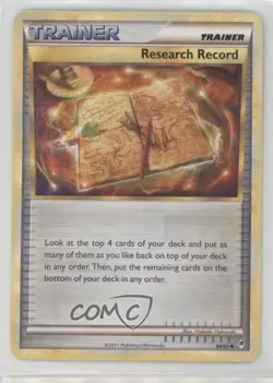 Research Record Pokemon HeartGold & SoulSilver Call of Legends #84 wq8 - Image 1