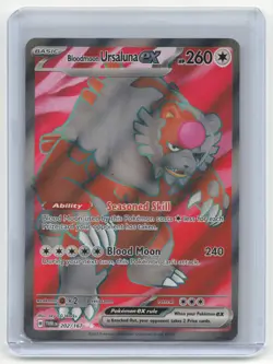 2024 Pokemon TCG Ursaluna EX Twilight Masquerade #202/167 - Image 1