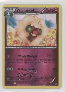 Whimsicott Reverse Foil Pokemon XY Ancient Origins #56 06e0 - Image 1