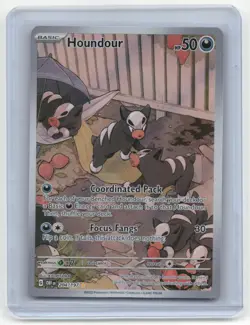 2023 Pokemon TCG Houndour Scarlet & Violet - Obsidian Flames #204/197 - Image 1