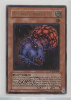 UL - Ultimate Insect LV1 Unlimited YuGiOh Soul of the Duelist #SOD-EN005 0u5r - Image 1