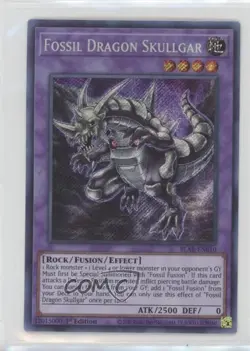 Fossil Dragon Skullgar 1st Ed. YuGiOh Battles of Legends: Armageddon 00jz - Image 1