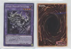 Fossil Dragon Skullgar 1st Ed. YuGiOh Battles of Legends: Armageddon 00jz - Image 3