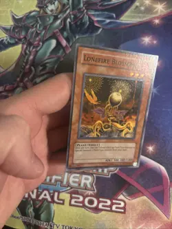 (YBL) Yugioh - Lonefire Blossom CP07-EN005 Super Rare LP (1) - Image 5