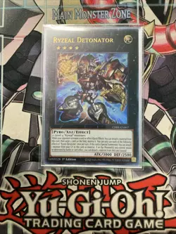 Ryzeal Detonator Ultra Rare 1st Edition CRBR-EN007 Yugioh - Image 1