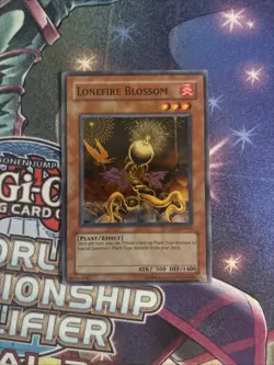 (YBL) Yugioh - Lonefire Blossom CP07-EN005 Super Rare LP - Image 1