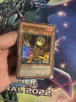 (YBL) Yugioh - Lonefire Blossom CP07-EN005 Super Rare LP - Image 2