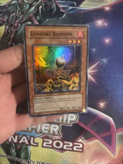 (YBL) Yugioh - Lonefire Blossom CP07-EN005 Super Rare LP - Image 3