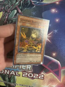 (YBL) Yugioh - Lonefire Blossom CP07-EN005 Super Rare LP - Image 4