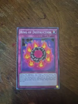 1x (NM) Ring of Destruction - MIL1-EN023 - Common - 1st Edition YuGiOh - Image 1