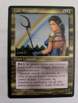 Italian Lady Evangela Legends MTG NM Free shipping with tracking - Image 1