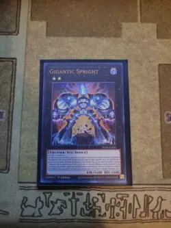 YUGIOH TCG GIGANTIC SPRIGHT POTE-EN047 ULTRA 1ST EDITION NM - Image 1