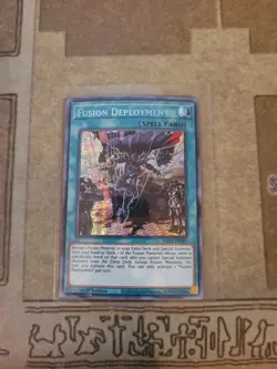 YUGIOH FUSION DEPLOYMENT MP21-EN081 SECRET 1ST ED NM - Image 1