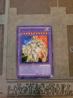 YUGIOH ELEMENTAL HERO ELECTRUM RYMP-EN017 COMMON UNLIMITED ED NM - Image 1