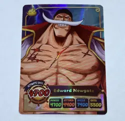 Edward Newgate - One Piece Trading Card Game Holo Foil Cool Art Tc8 - Image 1