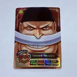 Edward Newgate - One Piece Trading Card Game Holo Foil Cool Art Tc8 - Image 1