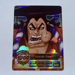 Kozuki Oden - One Piece Trading Card Game Holo Foil Cool Art Tc8 - Image 1