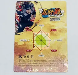 Hiruzen Sarutobi Naruto Trading Card HYEX01-UR03 Beautiful Art Ultra Rare UR Tc5 - Image 2
