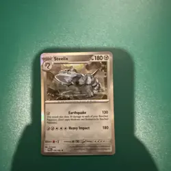 Steelix - (Cosmos Holo) 125/182 Cosmos Swirl Paradox Rift Pokemon Card - Image 1