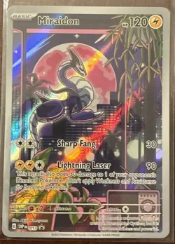 Pokemon Miraidon 013 Sv: Scarlet & Violet Black Star Promo Card Holo English - Image 2