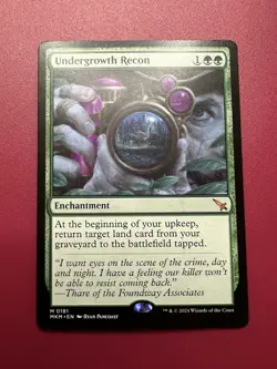 *** Undergrowth Recon *** MKM NM MTG English - Image 1