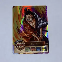 Kin’emon - One Piece Trading Card Game Holo Foil Cool Art Tc8 - Image 1