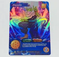 Piccolo - Dragon Ball Super Trading Card WCR No.055 Rainbow Holo Foil Tc5 - Image 1