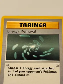 1st Edition Energy Removal Pokemon TCG Trainer Card 1999 WOTC Base Set 92/102 - Image 2