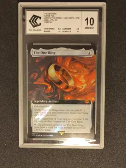 MTG The One Ring - Extended Art 791 - CCC 10 - Lord of the Rings - RARE - Image 1
