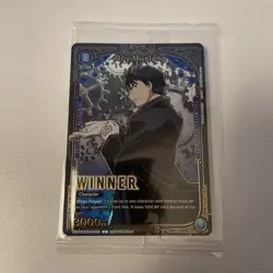 Sealed Roy Mustang Winner Card Union Arena(unreleased) - Image 1