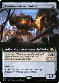Autonomous Assembler (Extended Art) The Brothers' War MTG - R - LP - BRO - Image 1